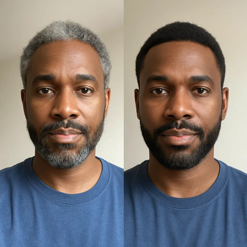 ✨ Stick Retouche Couleur Instantané™ — Des cheveux et une barbe impeccables en quelques secondes !